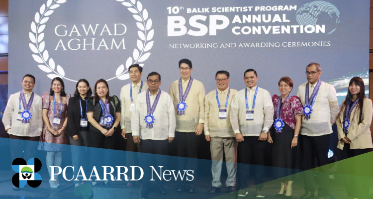 Balik Scientist Program awards Dr. Deo Florence L. Onda and Dr. Venecio U. Ultra, Jr. for outstanding achievements in agriculture, aquatic, and natural resources